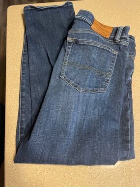 Lucky Brand Men’s Slim Straight Dark Blue Jeans 33x30